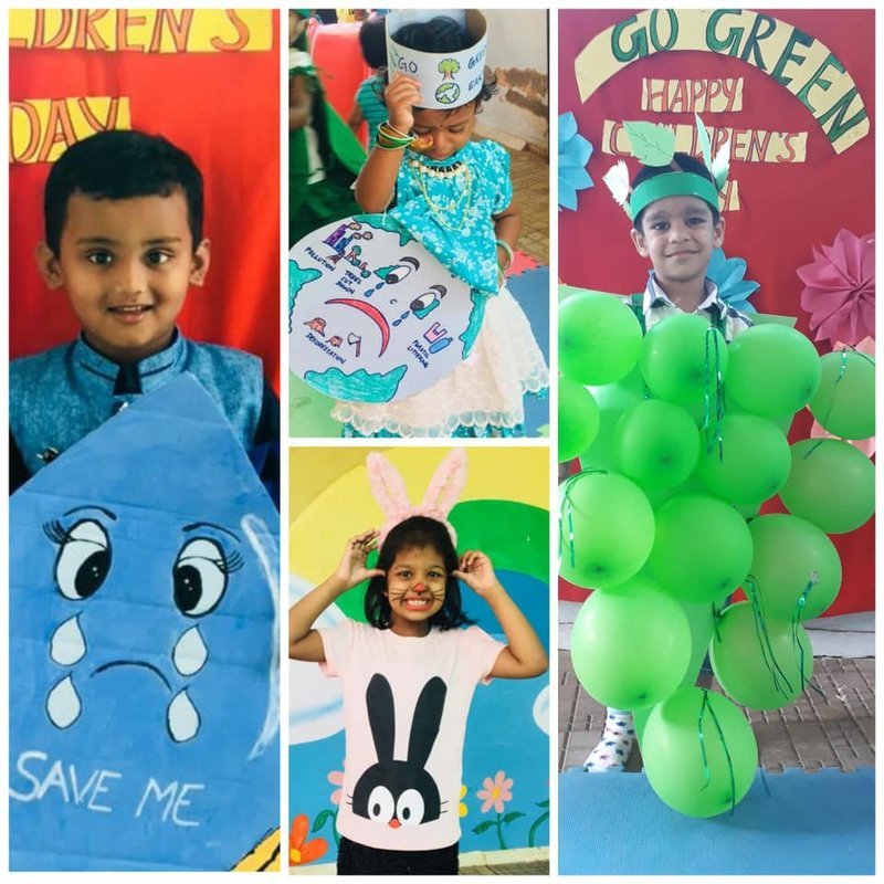 Children's Day and Go Green